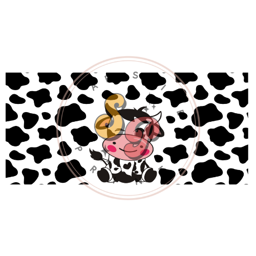 Baby Cow black cup wrap