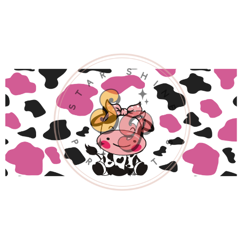 Baby cow girl cup wrap